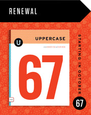 Subscription Renewal: Starting with #67 (Oct/Nov/Dec 2025)