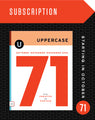 Subscription: Starting with #71 (Oct-Nov-Dec 2026)