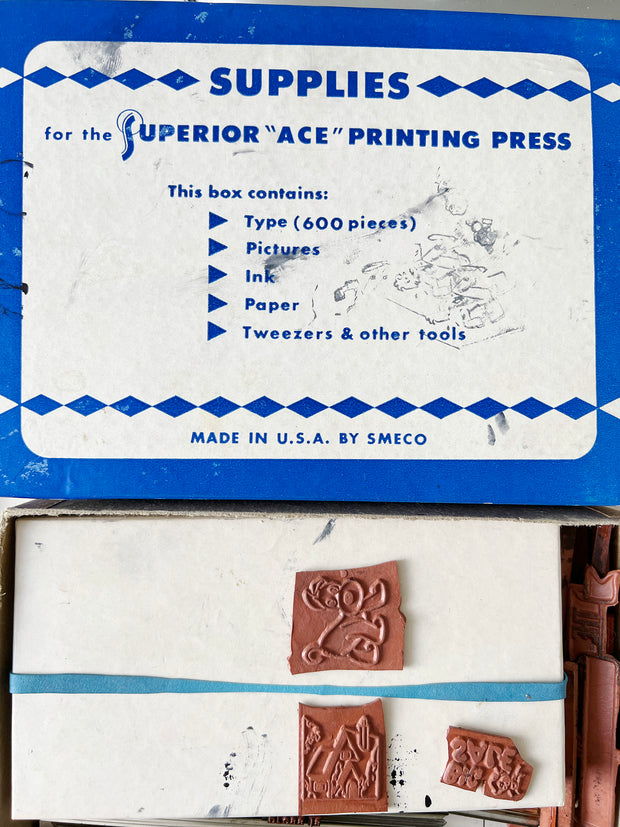 Superior "Ace" Rotary Printing Press