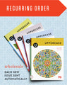 Recurring wholesale UPPERCASE magazine order