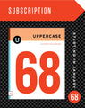 Subscription: Starting with #68 (Jan-Feb-Mar 2026)